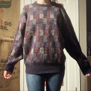 Vintage acrylic sweater